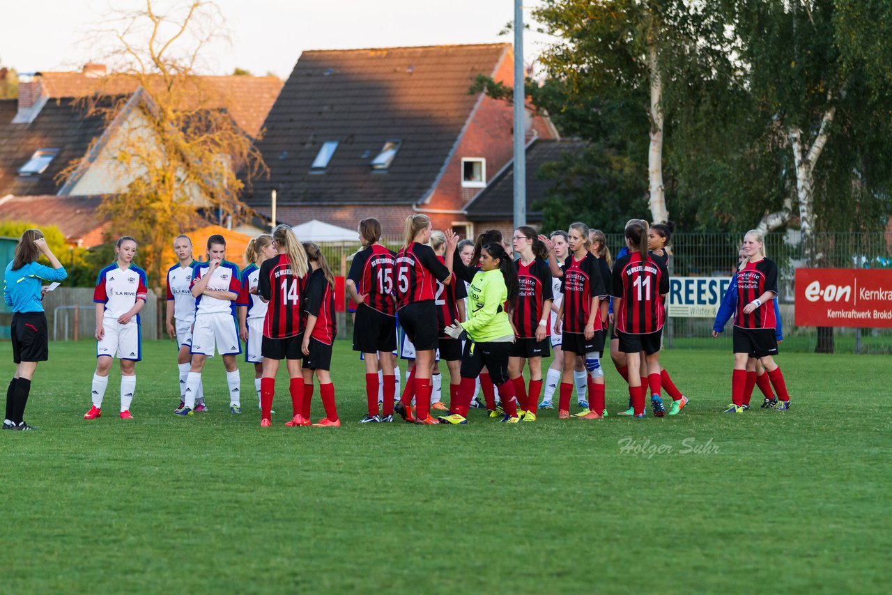 Bild 341 - B-Juniorinnen SG Wilstermarsch - SV Henstedt Ulzburg : Ergebnis: 5:1